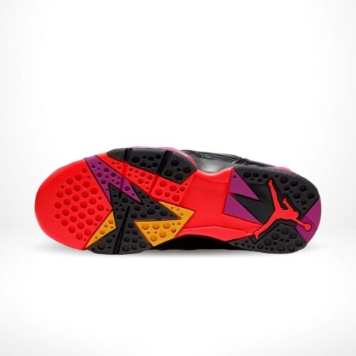 Bottom view of the Air Jordan 7