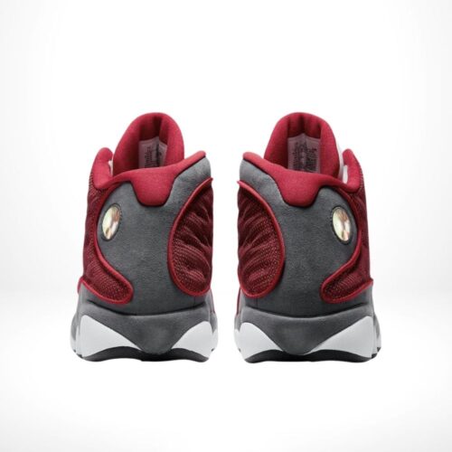 Rear view of the Air Jordan 13
