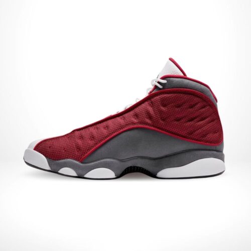 Medial side view of the Air Jordan 13