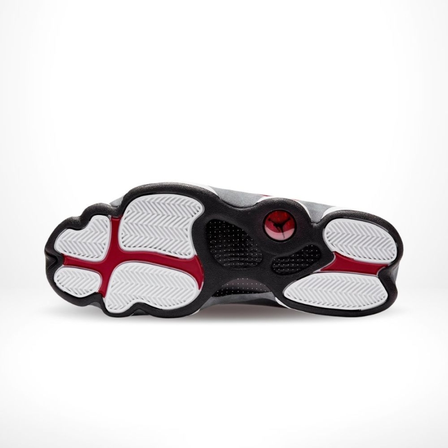Bottom view of the Air Jordan 13