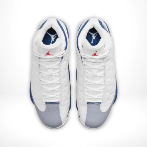 Top-down view of the Air Jordan 13
