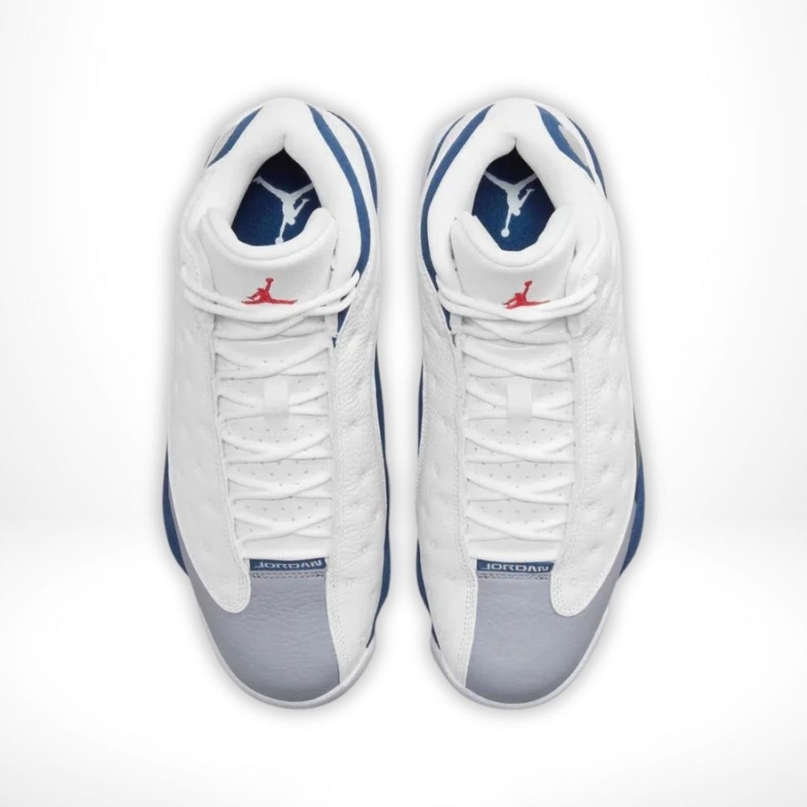 Top-down view of the Air Jordan 13