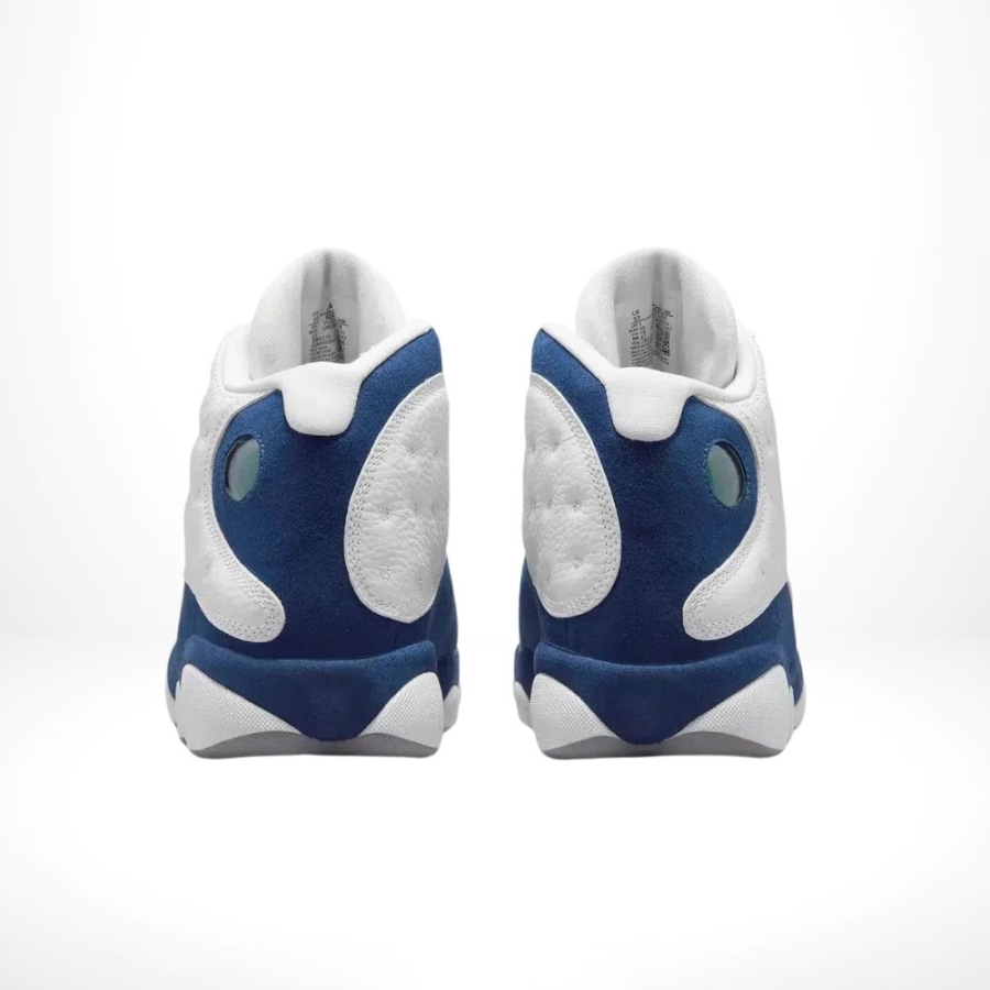 Rear view of the Air Jordan 13