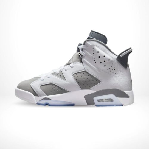 Medial side view of the Air Jordan 6