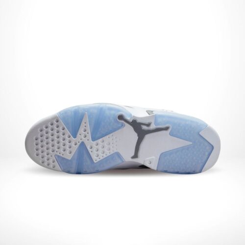 Bottom view of the Air Jordan 6