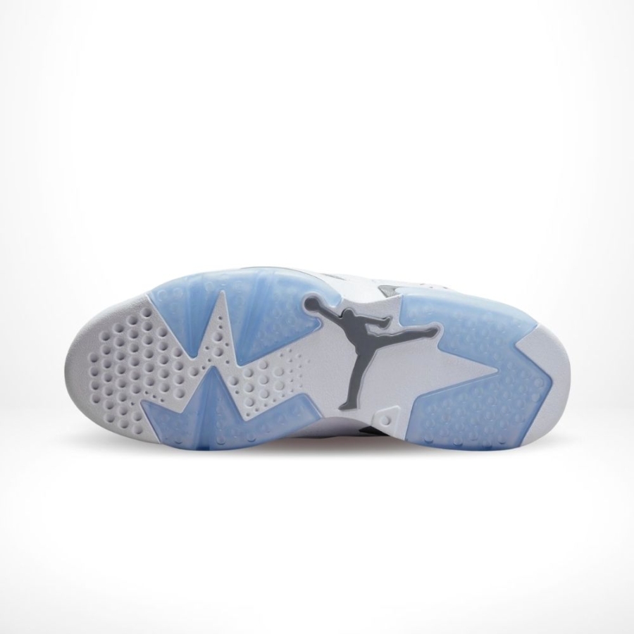 Bottom view of the Air Jordan 6
