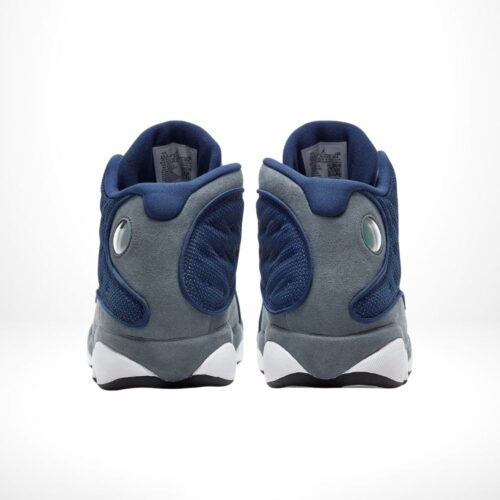 Rear view of the Air Jordan 13