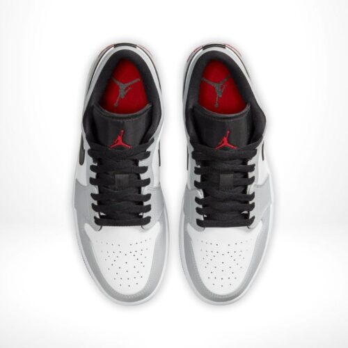 Top-down view of the Air Jordan 1