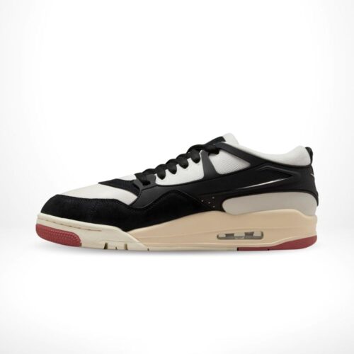 Medial side view of the Air Jordan 4