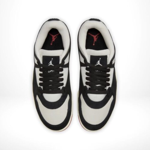 Top-down view of the Air Jordan 4