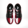 Top-down view of the Air Jordan 1
