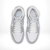 Top-down view of the Air Jordan 1