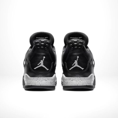 Rear view of the Air Jordan 4