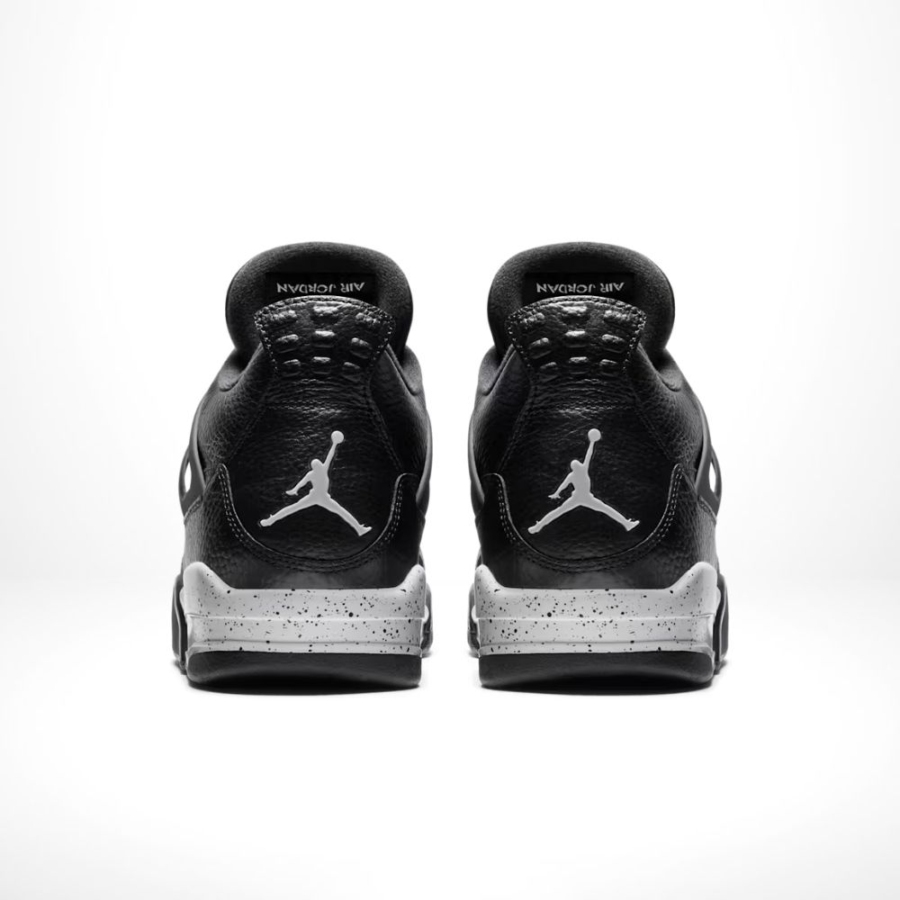 Rear view of the Air Jordan 4