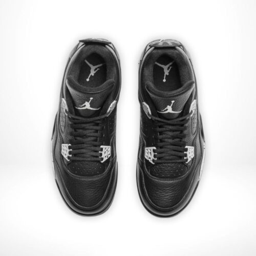 Top-down view of the Air Jordan 4