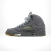 Medial side view of the Air Jordan 5