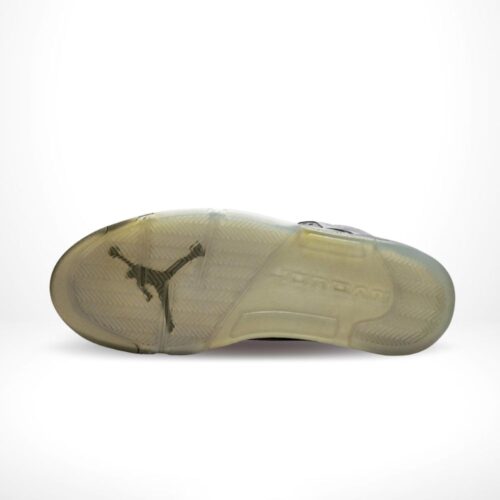 Bottom view of the Air Jordan 5