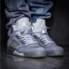 On-foot of the Air Jordan 5