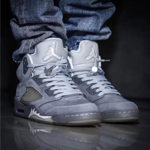 On-foot of the Air Jordan 5