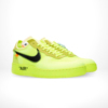 Angled front view of a full pair of Air Force 1