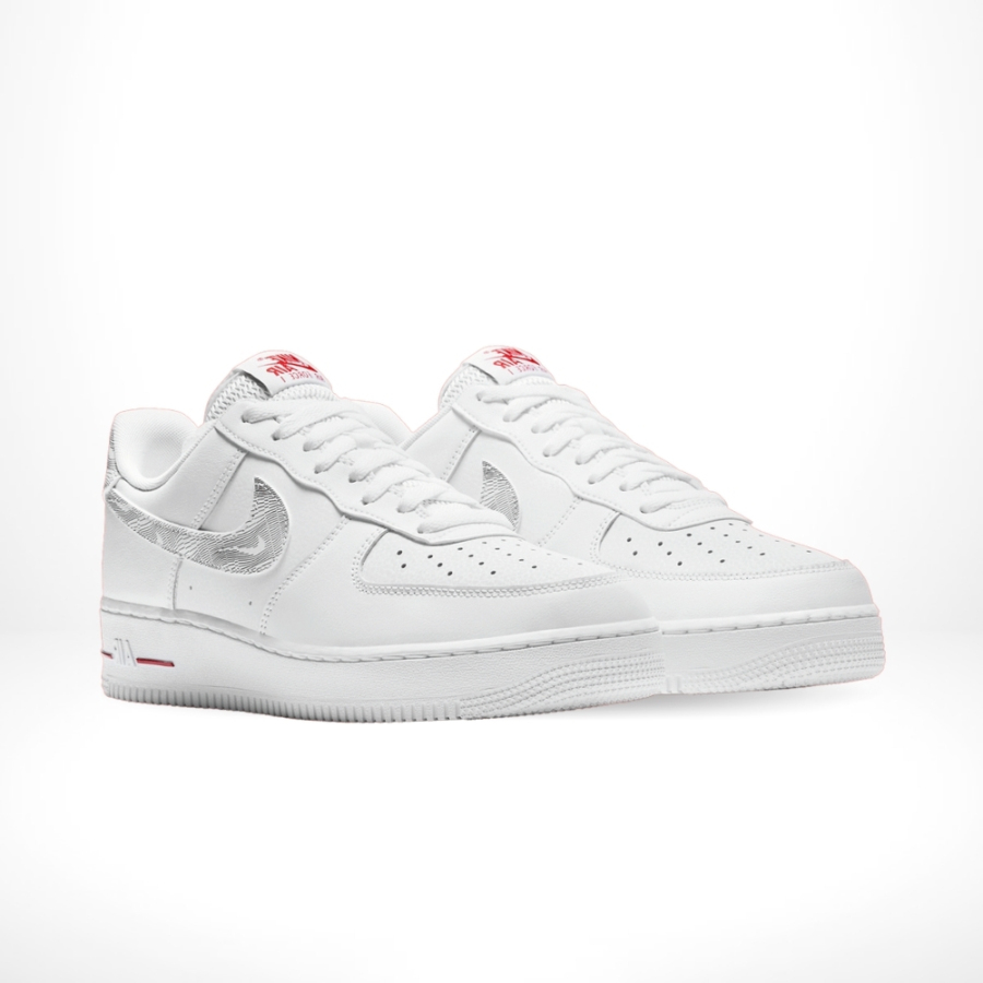 Air Force 1 Low Topography Pack White University Red - Image 2