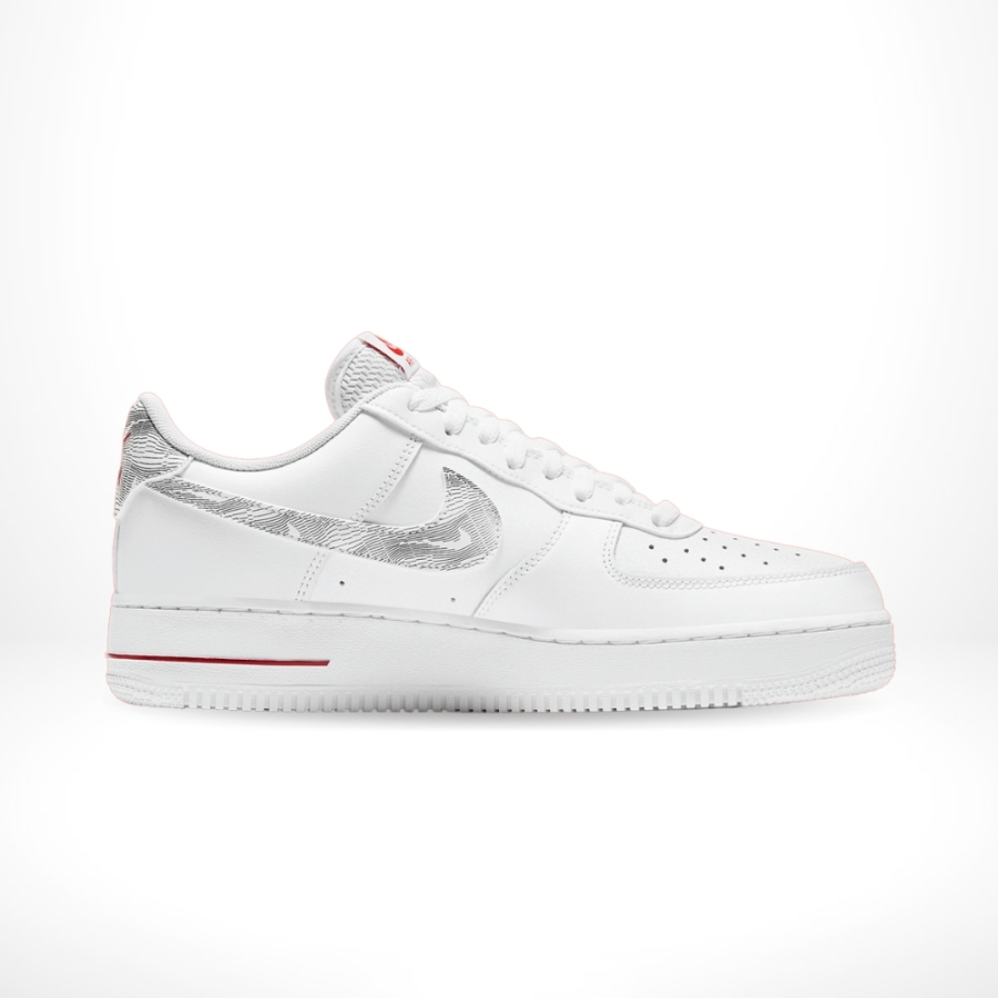 Medial side view of the Air Force 1