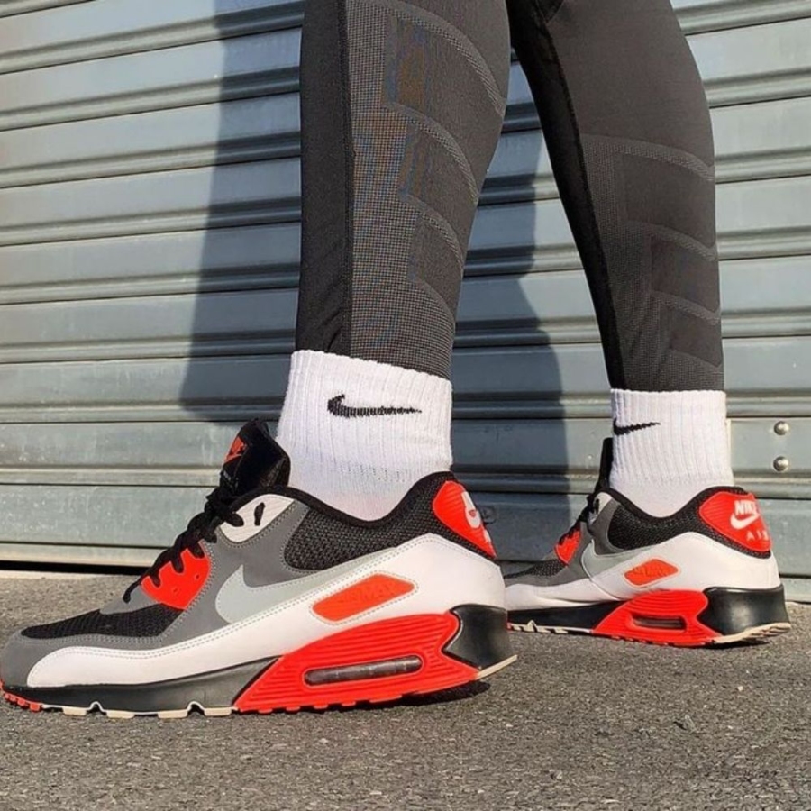 On-foot of the Air Max