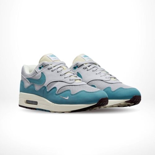 Angled front view of a full pair of Air Max