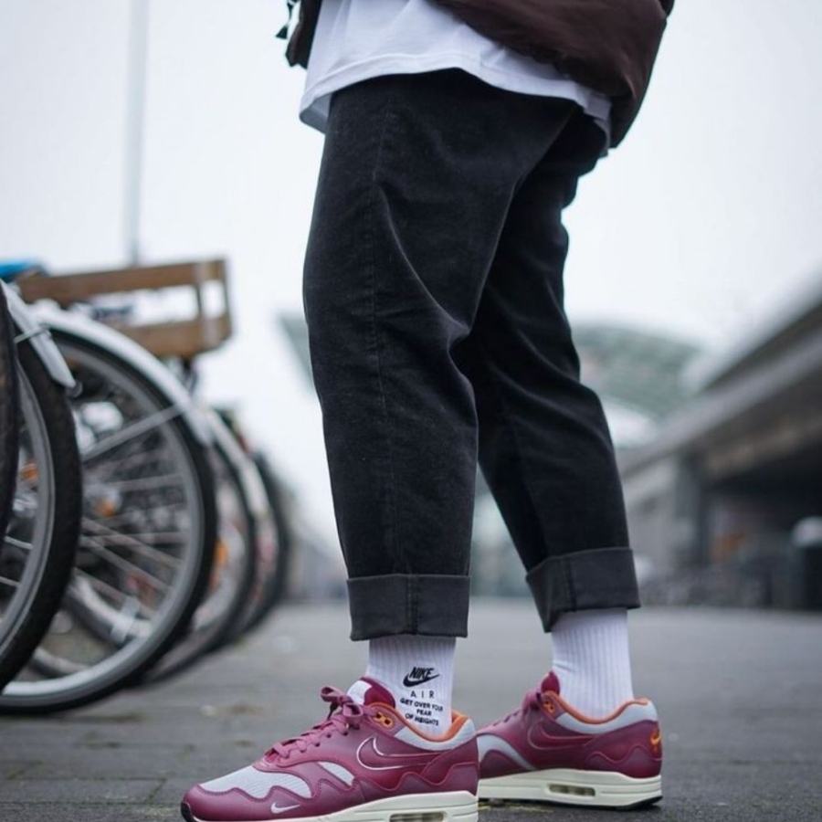 On-foot of the Air Max