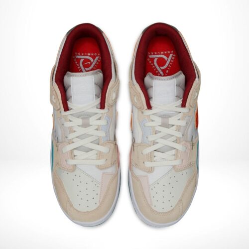 Top-down view of the Air Nike Dunk Low