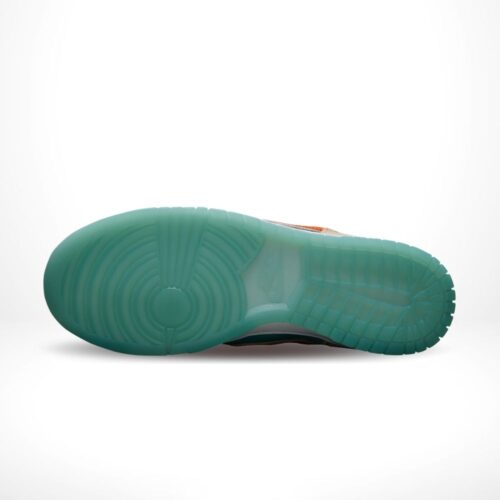 Bottom view of the Air Nike Dunk Low