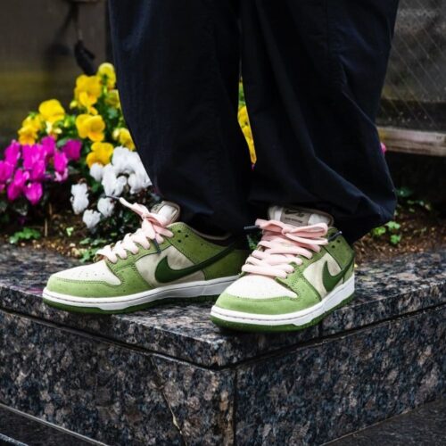 Nike SB Dunk Low Asparagus X Yuto Horigome Legion Green - Image 7