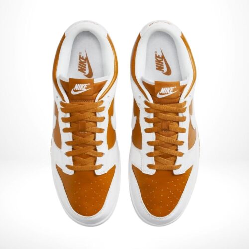 Top-down view of the Air Nike Dunk Low
