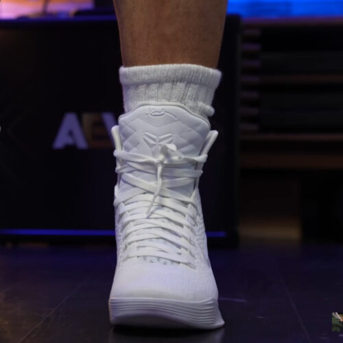 On-foot of the Nike Kobe