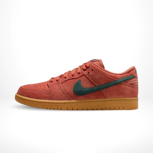 Medial side view of the Air Nike Dunk Low
