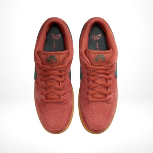 Top-down view of the Air Nike Dunk Low