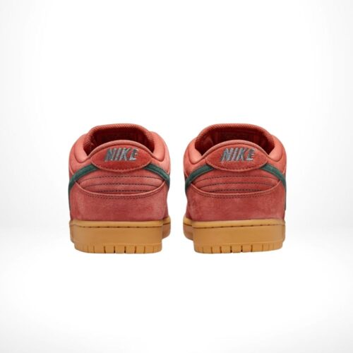 Rear view of the Air Nike Dunk Low