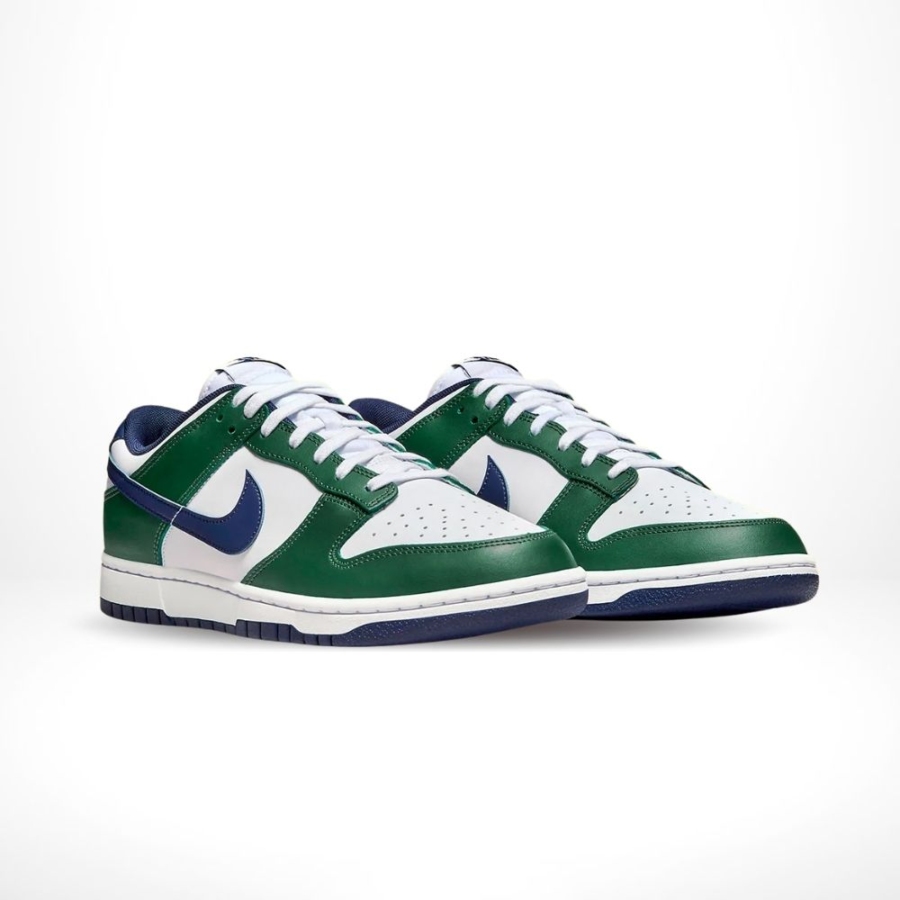 Nike Dunk Low Fir Midnight Navy Fir White - Image 2
