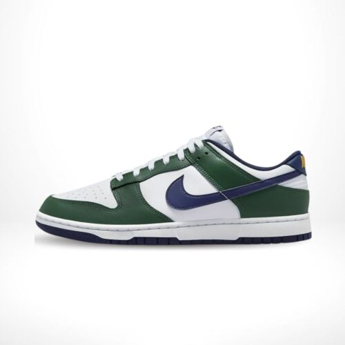 Medial side view of the Air Nike Dunk Low