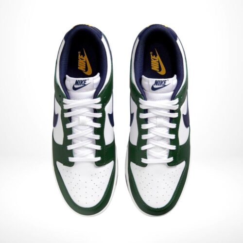 Top-down view of the Air Nike Dunk Low