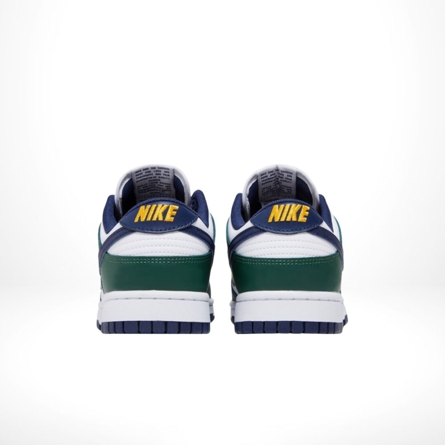 Rear view of the Air Nike Dunk Low