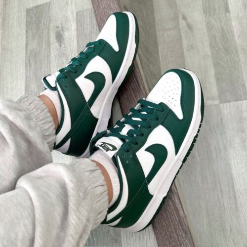 On-foot of the Air Nike Dunk Low