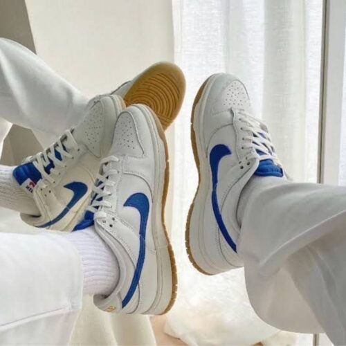 On-foot of the Air Nike Dunk Low