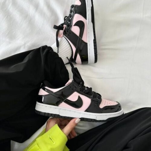 On-foot of the Air Nike Dunk Low