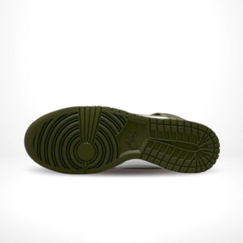Bottom view of the Air Nike Dunk Low