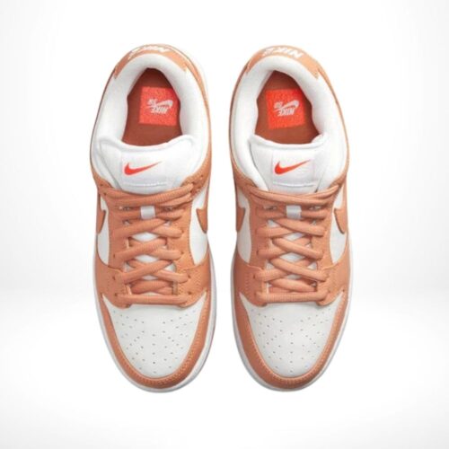 Top-down view of the Air Nike Dunk Low