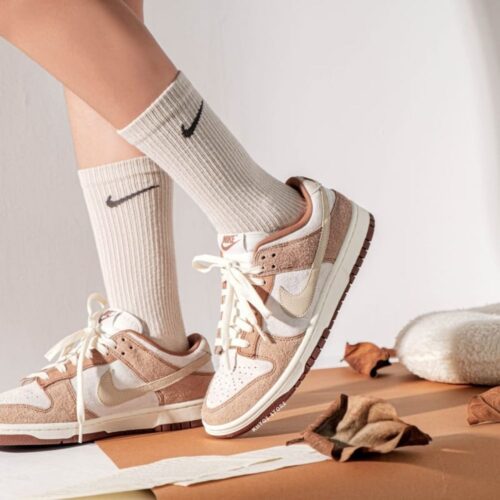 On-foot of the Air Nike Dunk Low