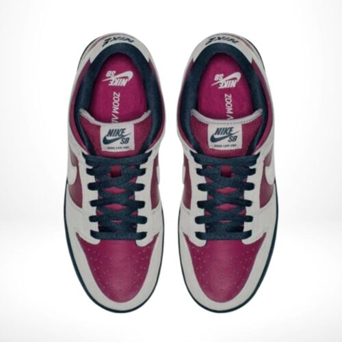 Top-down view of the Air Nike Dunk Low