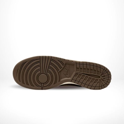 Bottom view of the Air Nike Dunk Low