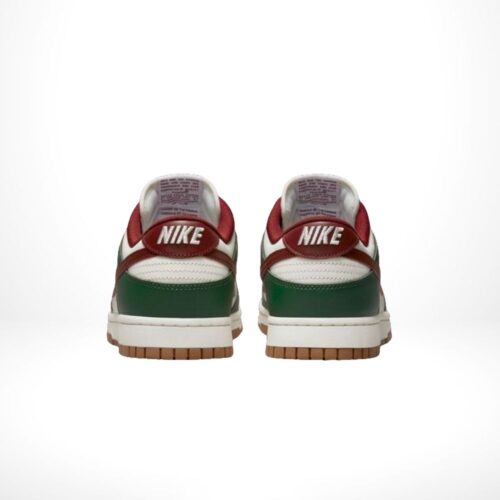 Rear view of the Air Nike Dunk Low